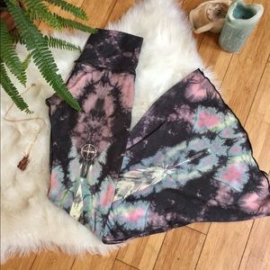 Teeki Eagle Feather Bell Bottoms